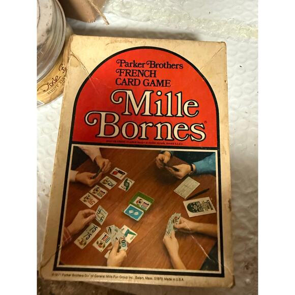 1970’s French. Card game Mille Bornes Parker brothers - Picture 1 of 4